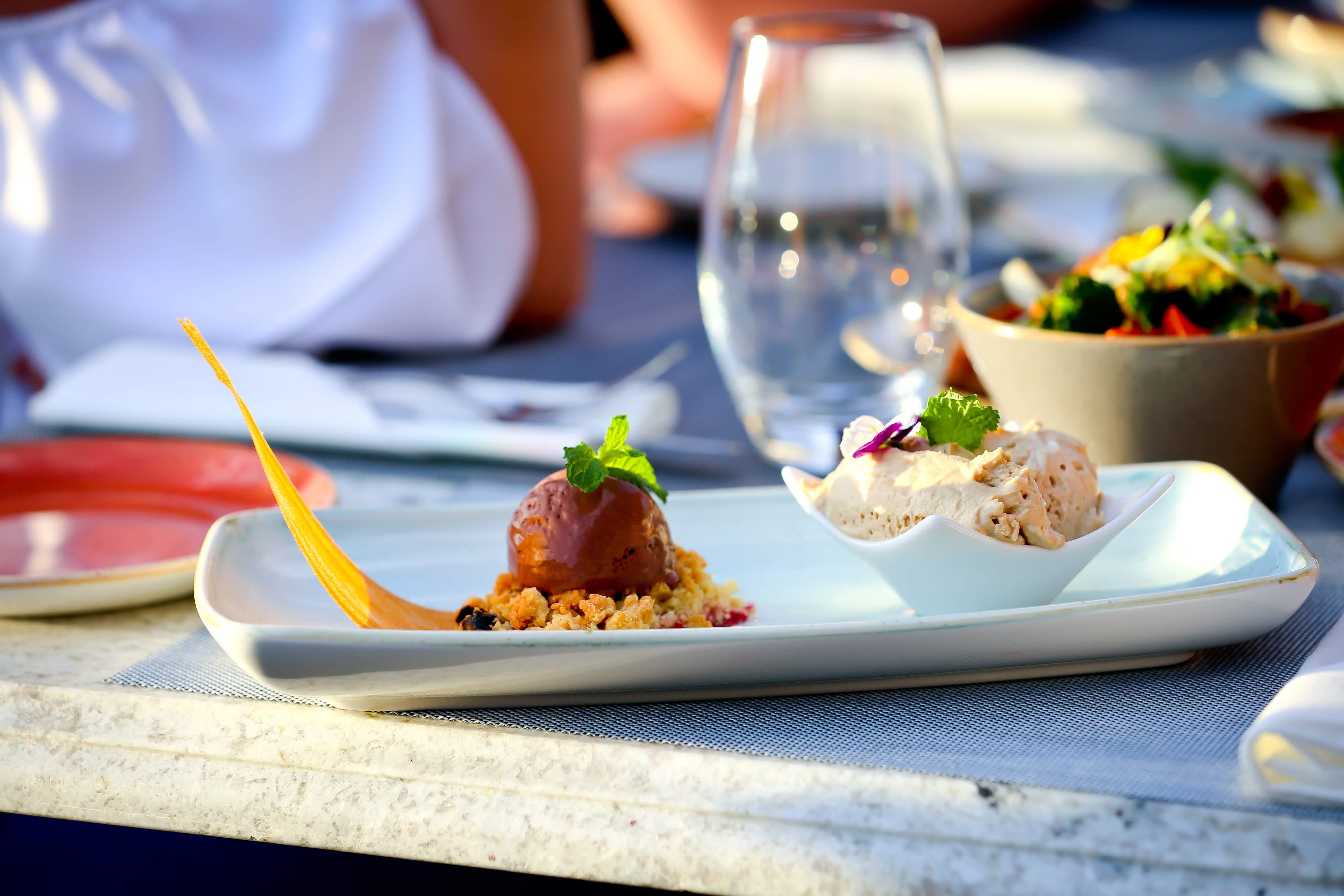 The Weinberg Windhoek Bagian luar foto A plate of tapas